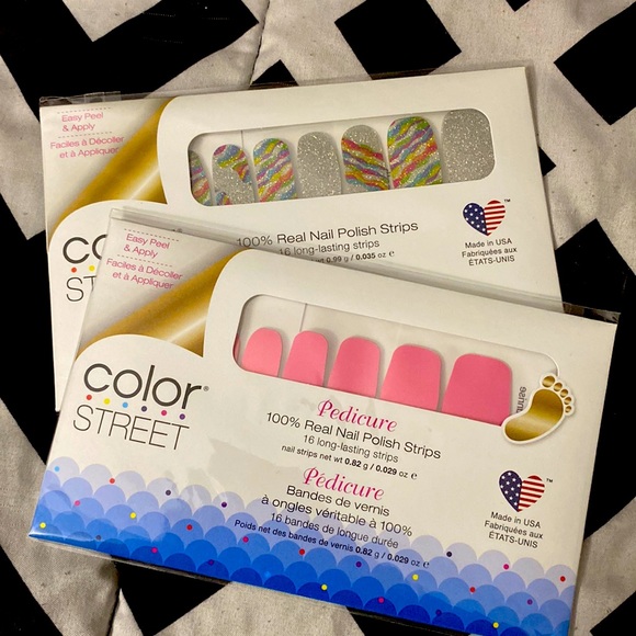 Color Street Other - Color Street Mani/Pedi Polish Strip Set